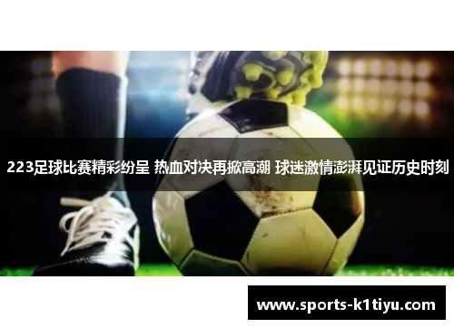 223足球比赛精彩纷呈 热血对决再掀高潮 球迷激情澎湃见证历史时刻